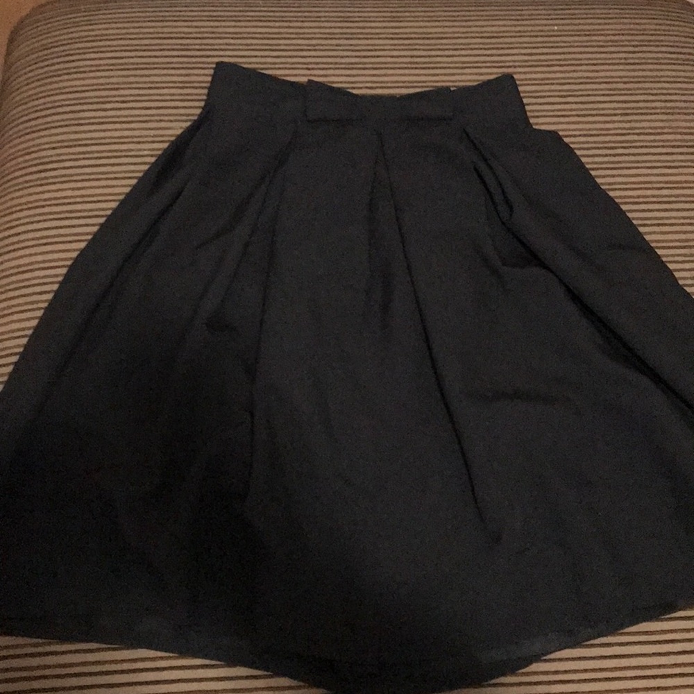 Knee length skirt